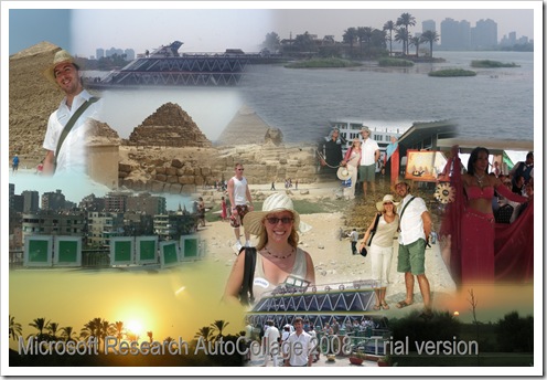 Holiday in Egypt Collage