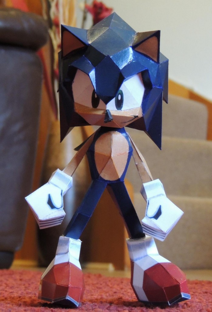 Sonic Papercraft